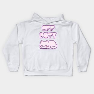 Kitty Off Duty Kids Hoodie